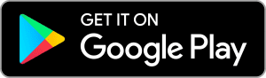 Logo von Google Play Store mit dem Schriftzug &bdquo;GET IT ON&ldquo; und bunten Icons auf schwarzem Hintergrund.